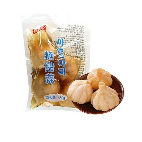 (배터짐)문원파이 새콤달콤 연변반찬 마늘장아찌 (통) 중국식품