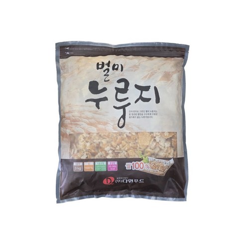 [주식회사 유일유통] 다원푸드 별미누룽지, 2봉