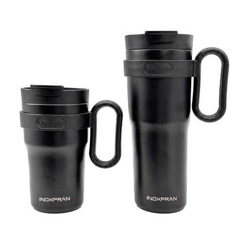 타이탄 텀블러 대용량 304스텐 빨대 보온보냉 콜드컵, 1개, 800ml, 블랙
