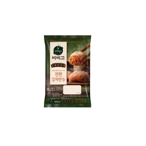 CJ제일제당 비비고 수제 김치만두 200g, 5개, 200g