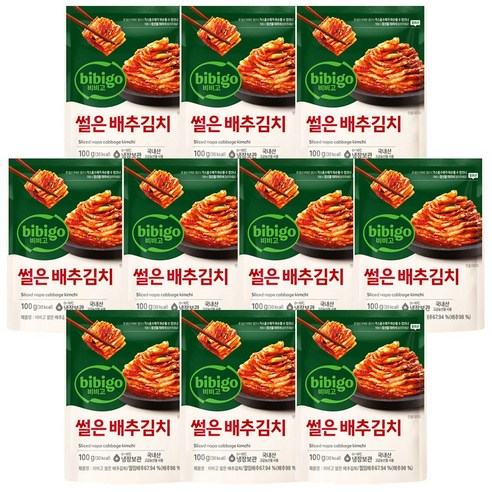 (냉장)비비고 썰은배추김치100g