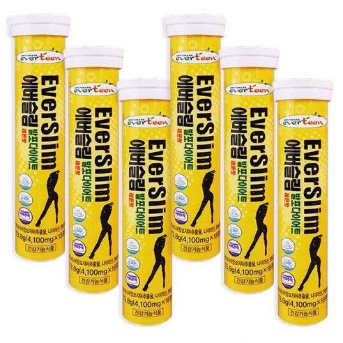 everteen EverSlim 에버틴 에버슬림 발포다이어트 레몬맛