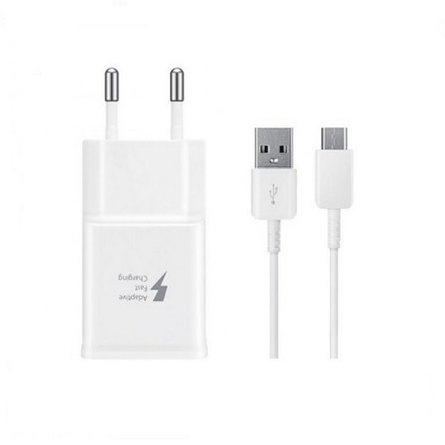 삼성전자 USB C타입 급속 여행용 핸드폰충전기 EP-TA20, 1개, 충전기 화이트 + C타입 케이블 1.2m 화이트