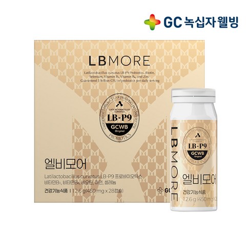 GC녹십자웰빙 엘비모어 모발유산균