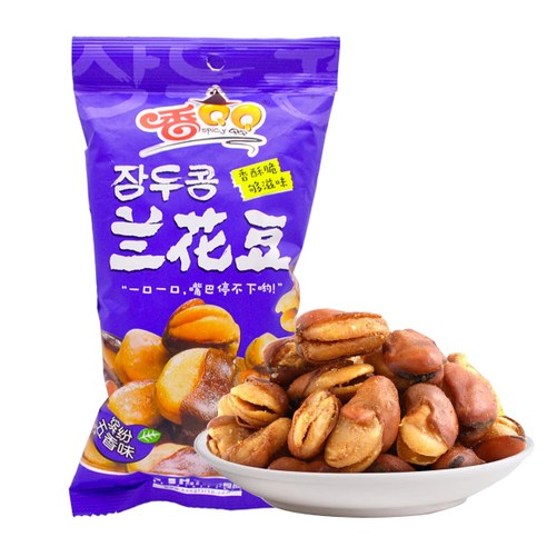 천미방 향QQ 잠두 오향맛 과자 중국 잠두맛 간식