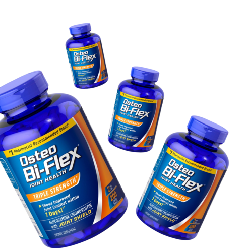 오스테오 바이플렉스 조인트 헬스 트리플 스트렝스 글루코사민 콘드로이친 조인트 쉴드 (Osteo Bi-Flex)