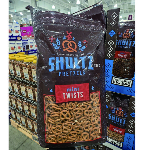 코스트코 SHULTZ 미니 프레첼 대용량 2.72kg, 2.72kg, 2개