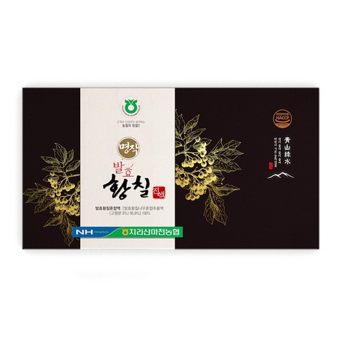 지리산마천농협 명작발효황칠진액 70ml x 30포