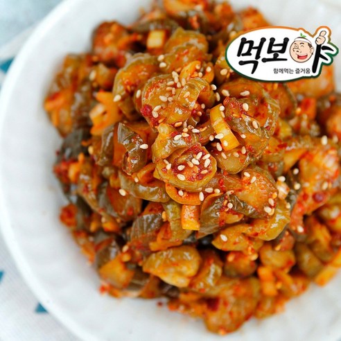 [먹보야] 오이지무침 300g 명인이 만든 수제 가정식 도시락 반찬