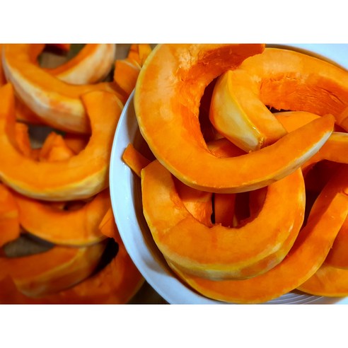 잘 손질한 늙은호박 슬라이스 호박채, 1개, 호박채 1kg