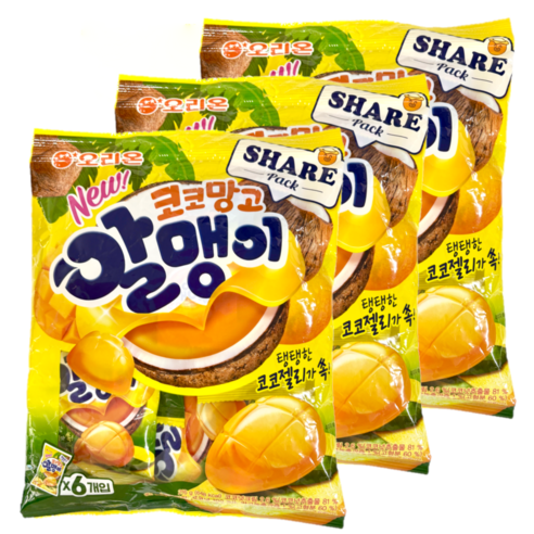 오리온 코코망고 알맹이