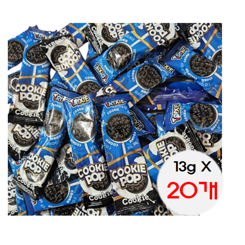 트레프 트릭시 쿠키팝 소분판매, 13g, 20개
