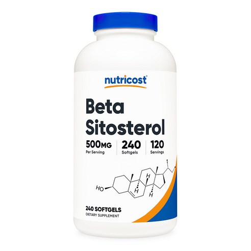 뉴트리코스트 베타 시토스테롤 500mg 소프트젤 240정 1병, 1개