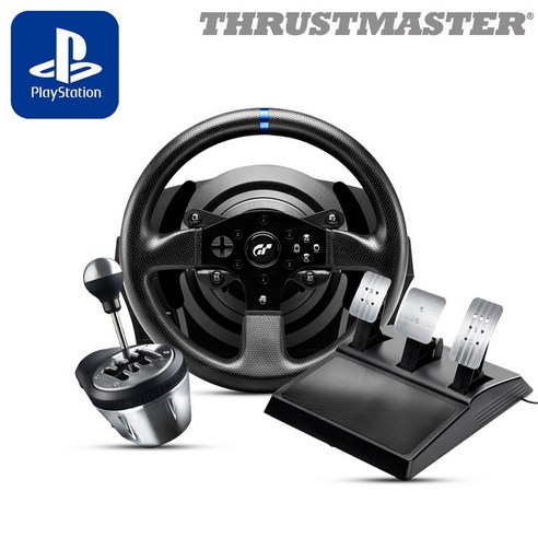 트러스트마스터 T300RS GT 레이싱휠, TH8A 쉬프터 패키지(PS5,PS4,PC용)