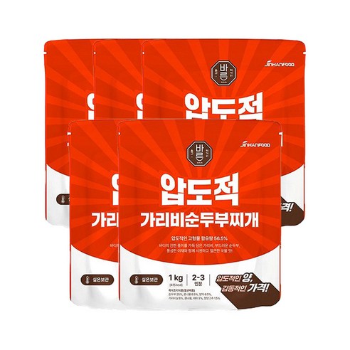진한식품 압도적 가리비 순두부찌개