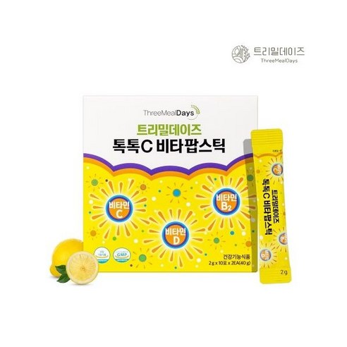 트리밀데이즈 팝핑 톡톡C 비타팝스틱 2g x 20포 (Araium)
