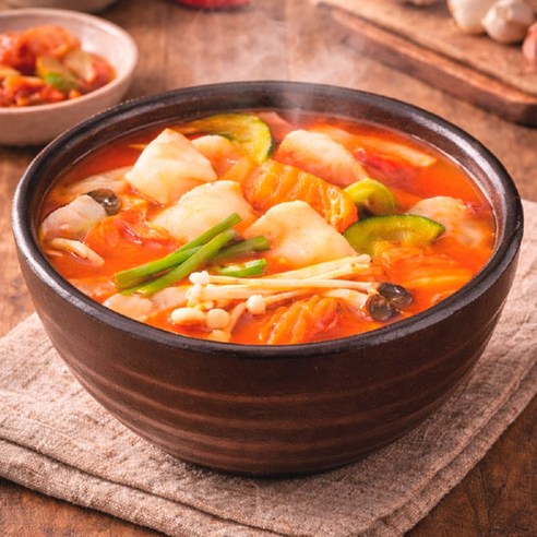 [이가자연면] 쫄깃한 얼큰김치수제비 6개입