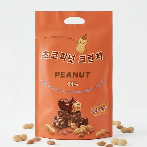 본아미 땅콩 초코바 초코크런치 고소하고 맛있는 땅콩초코바
