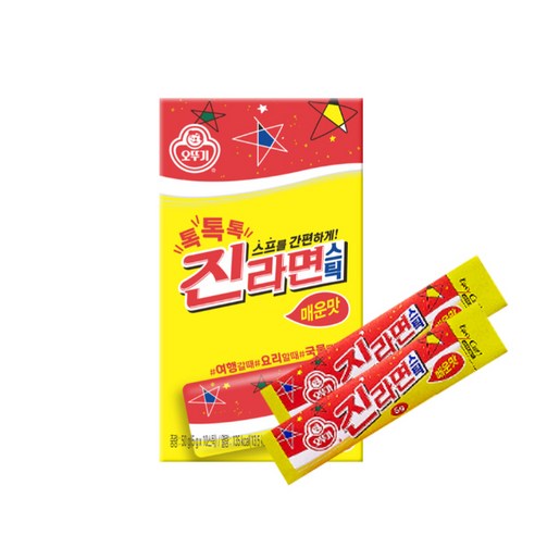 오뚜기 톡톡톡 진라면 스틱 매운맛