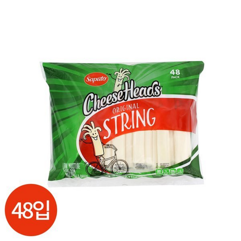 (매장정품) 사푸토 Saputo 스트링 치즈 1.36kg (48개) 코스트코 233346