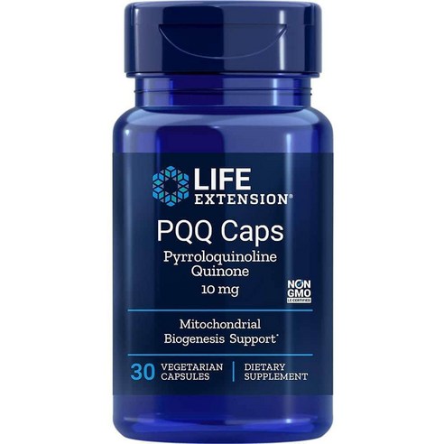 라이프익스텐션 PQQ 퀴논 10mg 30캡슐 x 1통