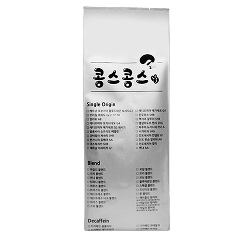 [특가] 1kg 베트남 로부스타 G1 원두콩상태, 1kg, 10개