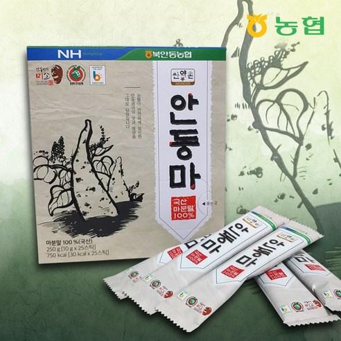 산약촌 안동 마가루 스틱형 25p