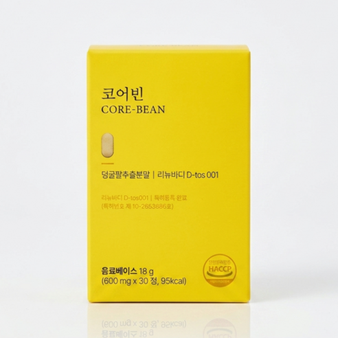 유로디에트 코어빈 600mg x 30정 1박스 덩굴팥추출분말 591523