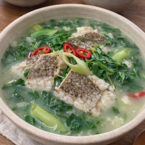 다정다감 자연산 봄 보양식 도다리 쑥국 밀키트, 1개, 800g