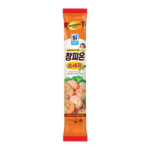 사조대림 챔피온 소세지 1kg x 10개