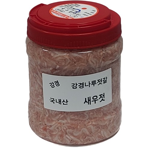 강경나루젓갈 [100%국산 ]MSG 무첨가 국내산 새우젓 저염 추젓, 2kg, 1개