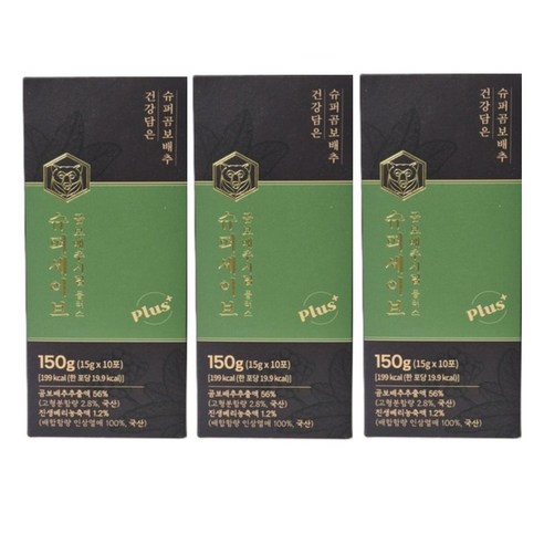 슈퍼세이브 곰보배추시럽플러스 스틱 곰보배추출액 56% 국내산 야생차 15g x 10포