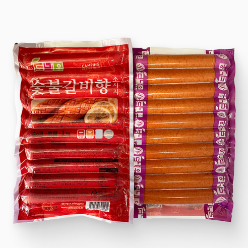 숯불갈비향 불갈비 소시지