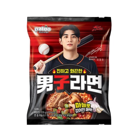 팔도 남자라면 115g