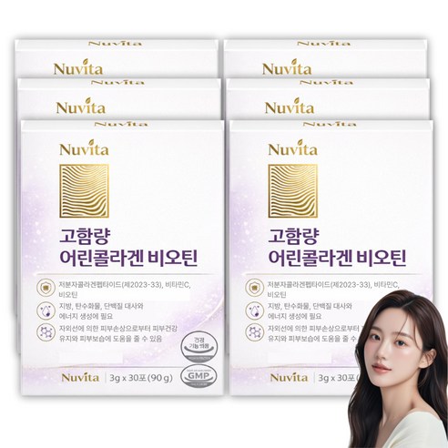 고함량 먹는 콜라겐 식약청인증 / 12통구매시 모발콜라겐 액상 3270 증정, 6개, 30회분