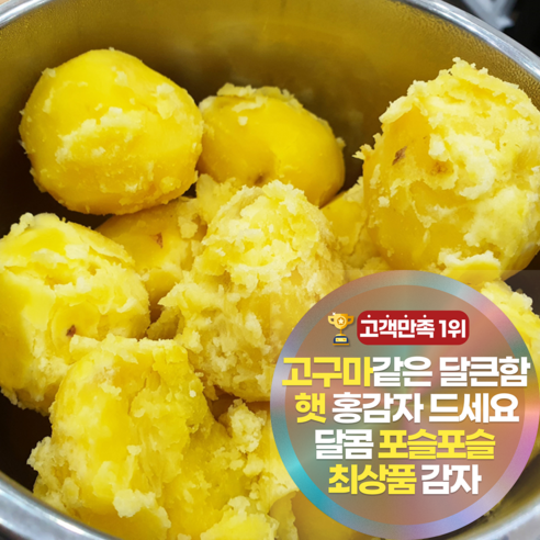 삼시세끼연구소 달달하고 촉촉한 햇 카스테라 홍감자