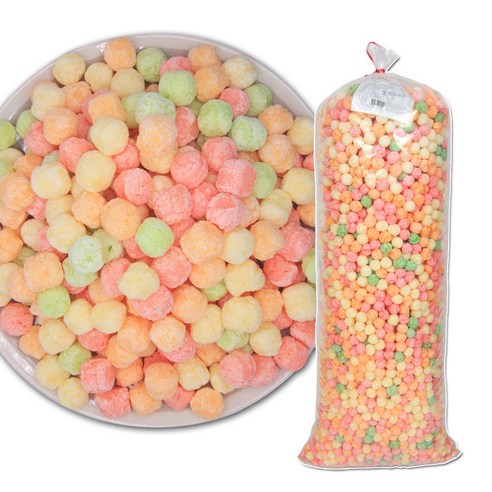 웰링스 우리식품 업소용 대용량 뻥튀기 박스포장 앵두콘4kg, 1개, 4kg