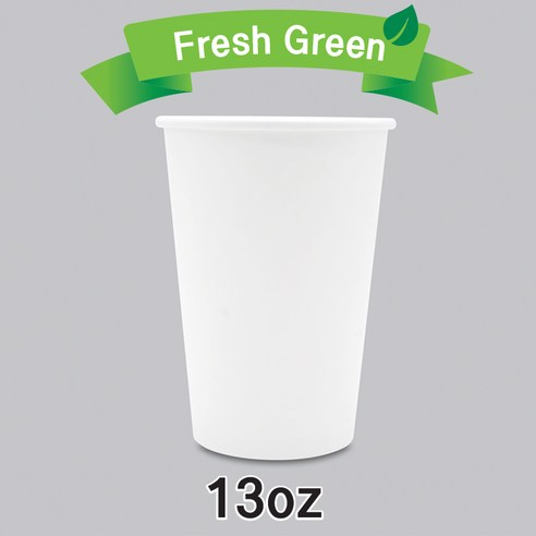 400ml(13온스) 무지 종이컵 [뚜껑별도], 1000개