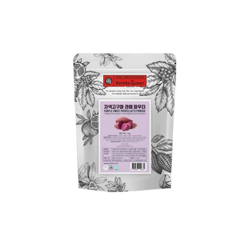 바리스타퀸 자색고구마 라떼 파우더, 1kg, 1개입, 9개