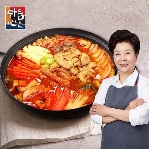 마음심은 [마음심은] 배윤자 푸짐한 소곱창전골 800g x 10팩, 800g, 10개