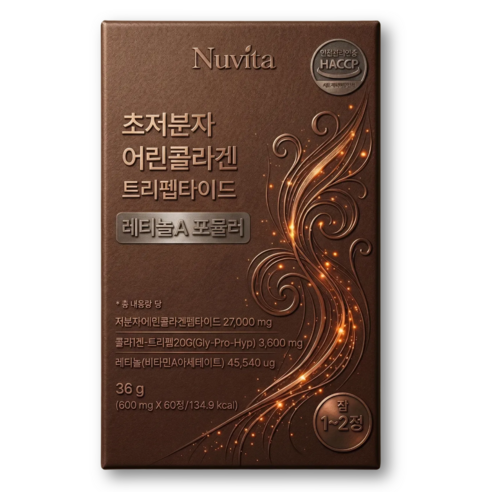고함량 먹는 콜라겐 식약청인증 / 12통구매시 모발콜라겐 액상 3270 증정, 1개, 30회분