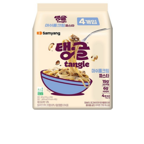 tangle 머쉬룸 크림파스타 105g