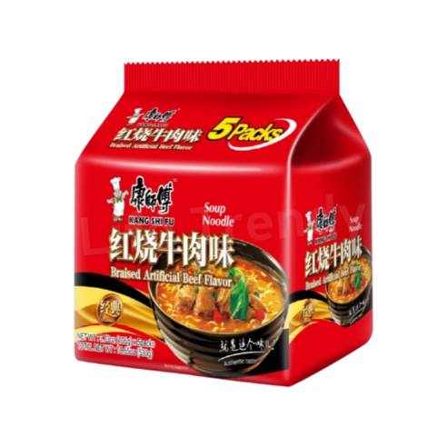 공식수입인증정품 캉스푸 홍소우육향 라면 106g 5개