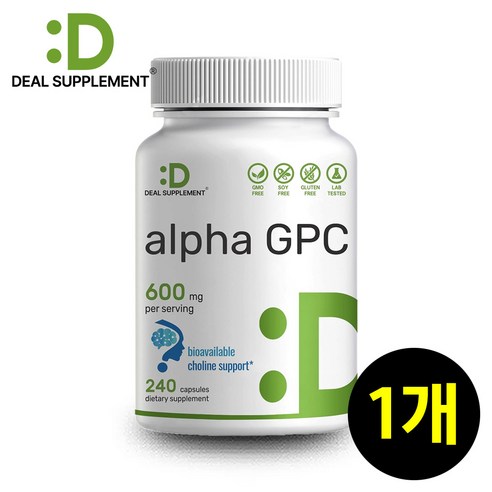 Felicewald Collaborating Partners 필리체발트 콜린알포세레이트 알파GPC Alpha-GPC 누트로픽 딜서플리먼트 300mg 240캡슐