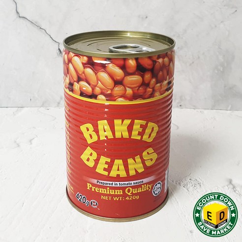 베이키드빈스 식품 통조림, 420g, 1개