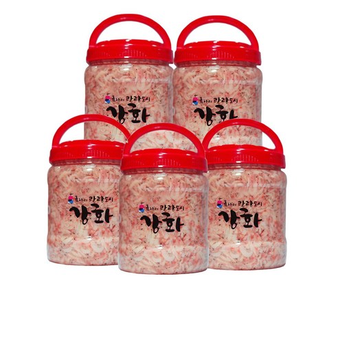 참새우젓 MSG무, 2.2kg, 5개