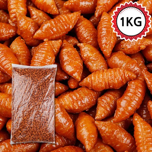 유팡)신미 번데기형1kg /옛날과자,대용량,과자,사탕,쿠키