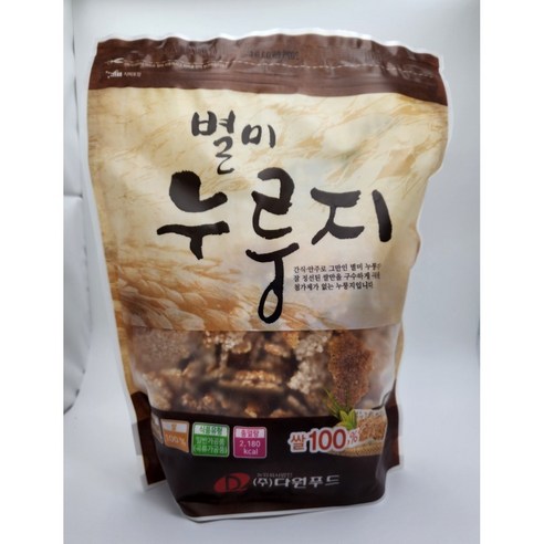 다원푸드 별미누룽지 600g 1+1 2봉지