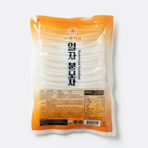 호영식품 일자분모자 당면 떡볶이 마라탕 불고기 사리용 추천, 2개, 500g