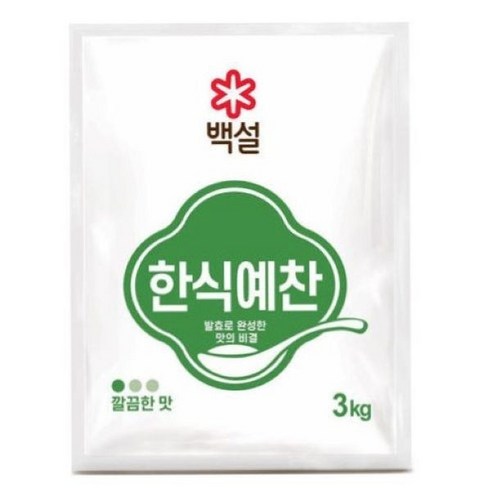 백설 한식예찬 3kg [무료배송]